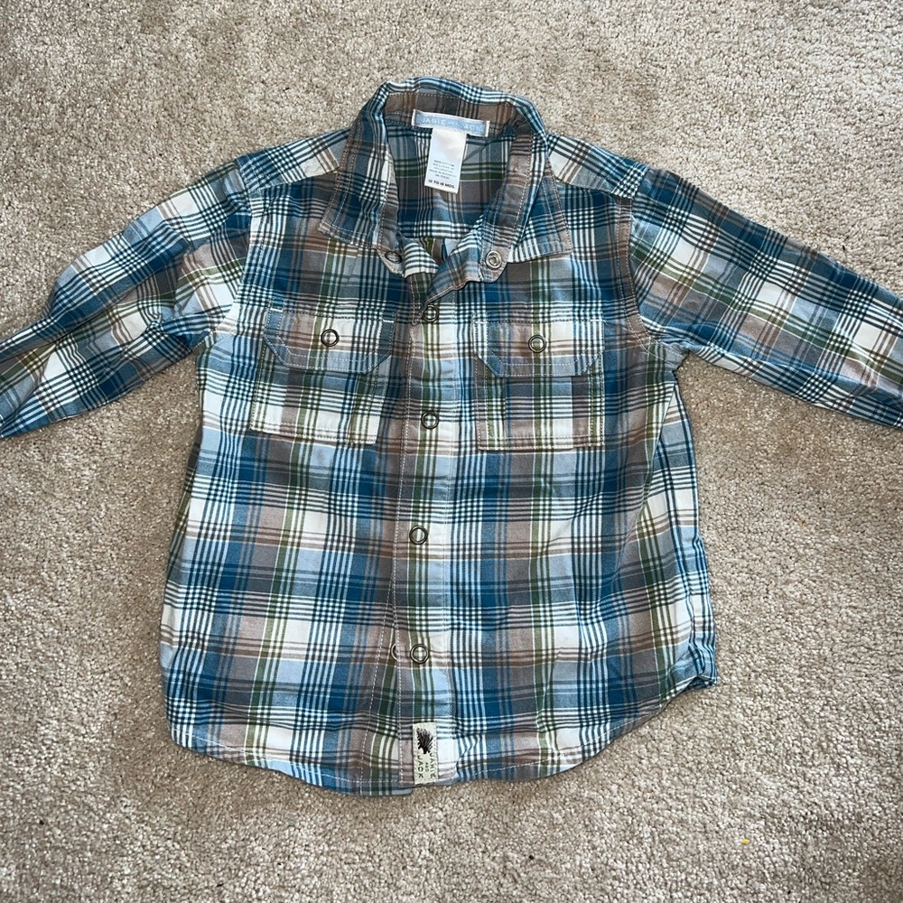 Janie and Jack button down shirt